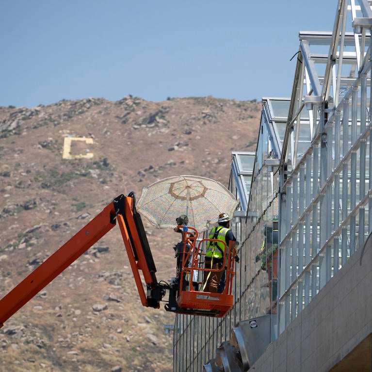 Plant Research 1 building under construction